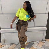 Pantalons et jeans à poches Street